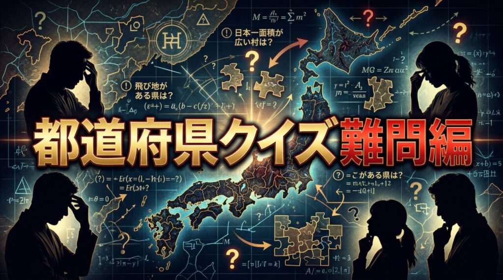 都道府県クイズ難問