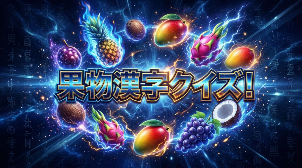 果物漢字クイズ