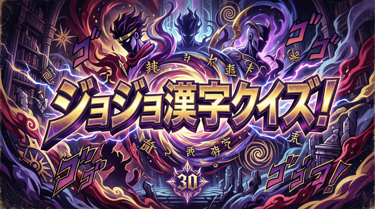 ジョジョ漢字クイズ