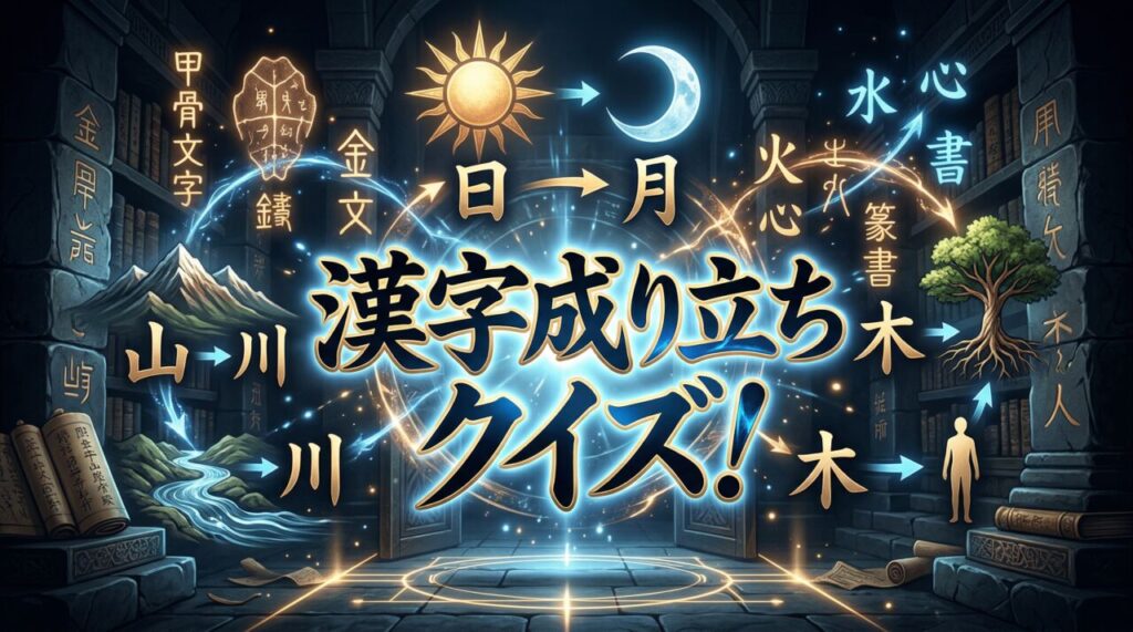 漢字成り立ちクイズ