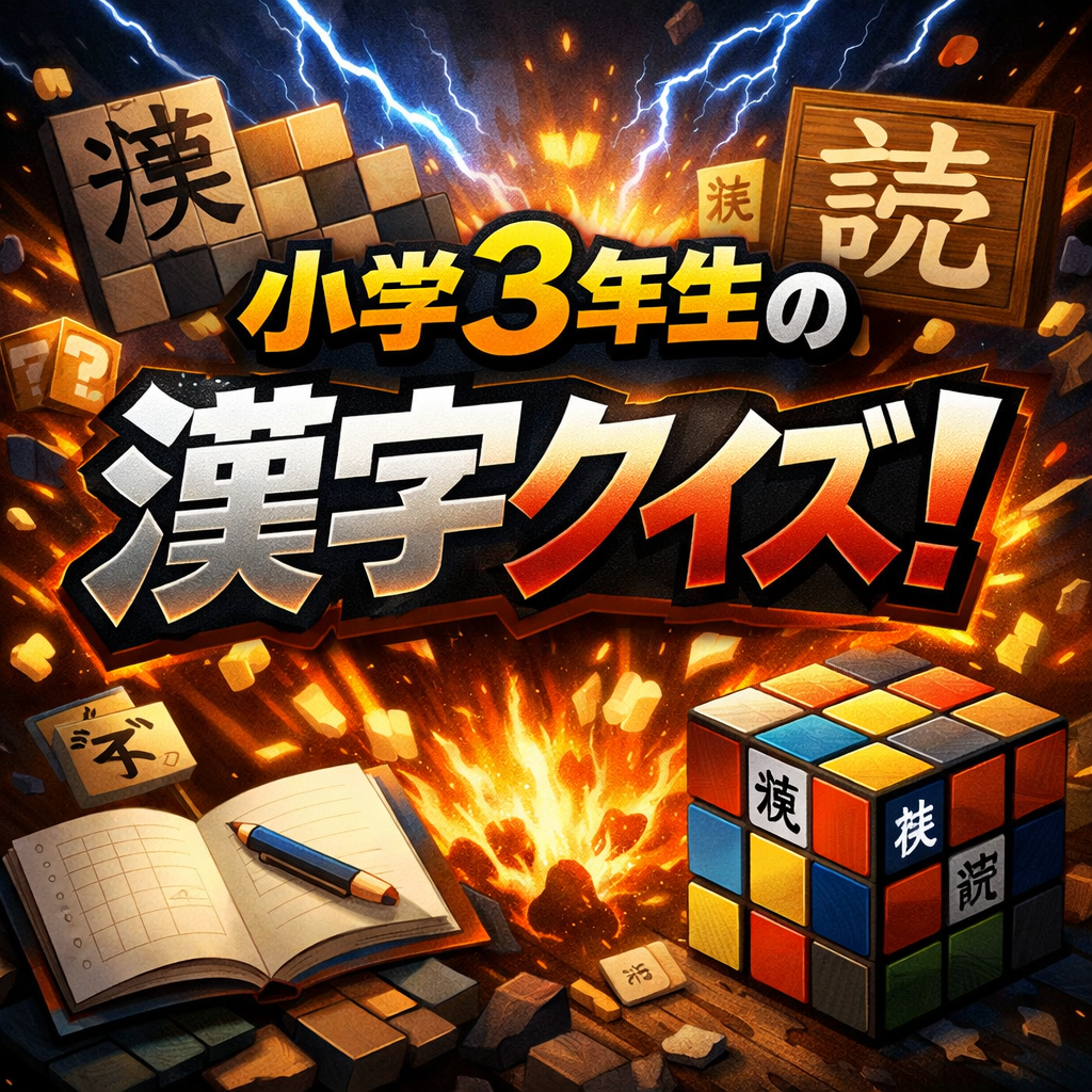 小学3年生の漢字クイズ