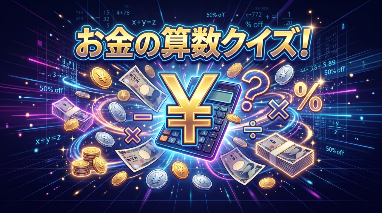 お金の算数クイズ