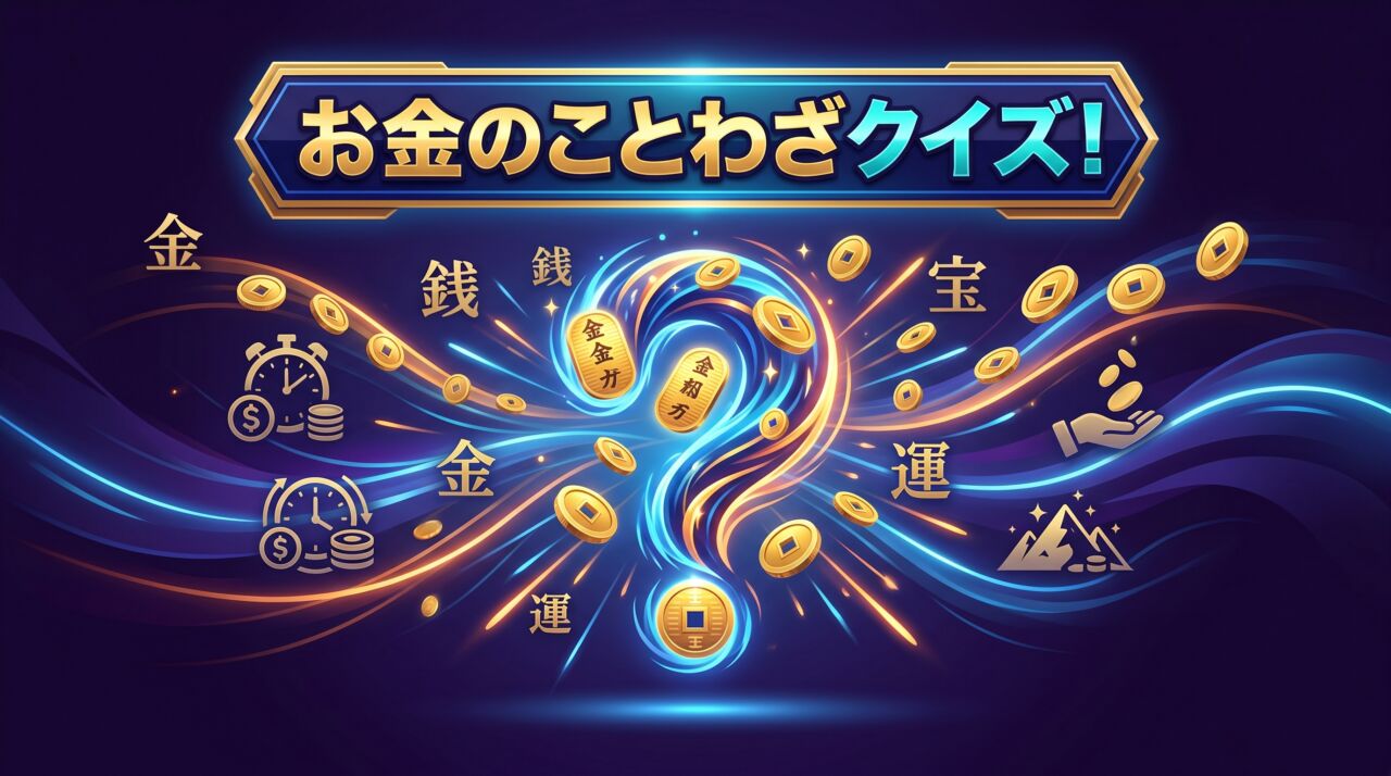 お金のことわざクイズ