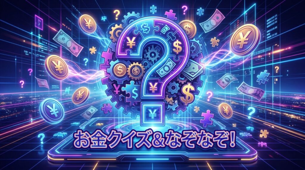 お金クイズ＆なぞなぞ