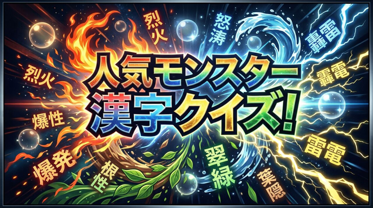 ポケモン漢字クイズ