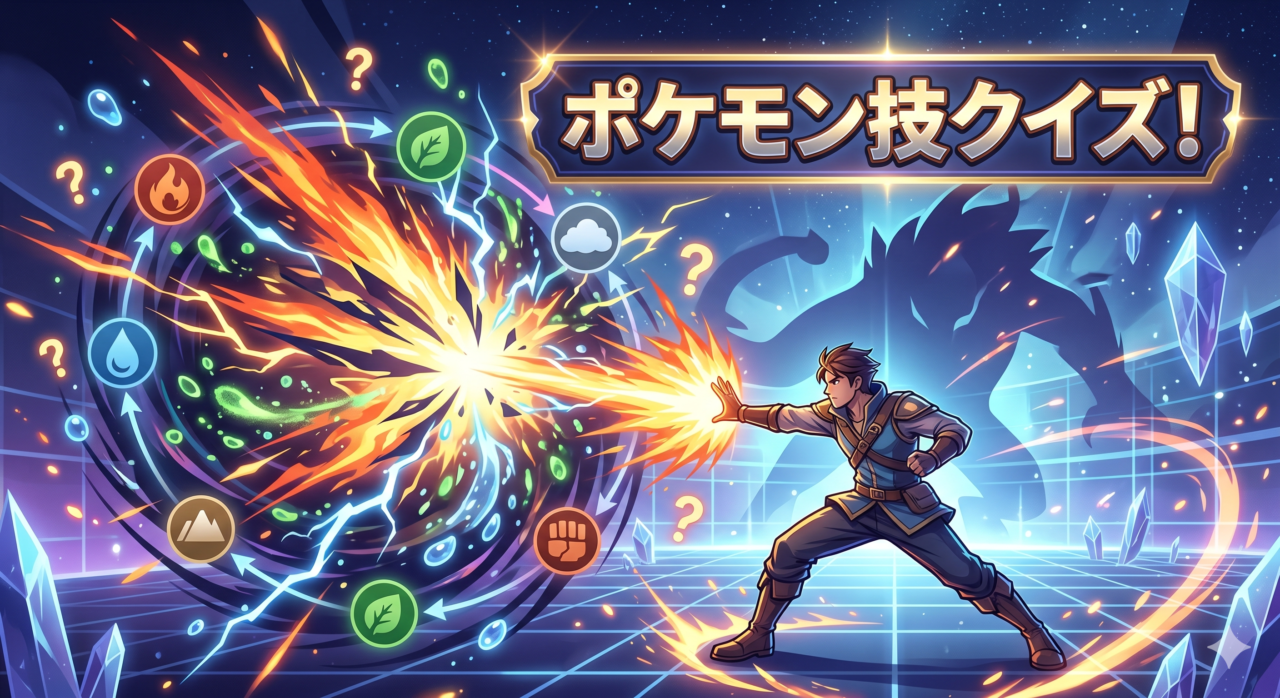 ポケモン技クイズ