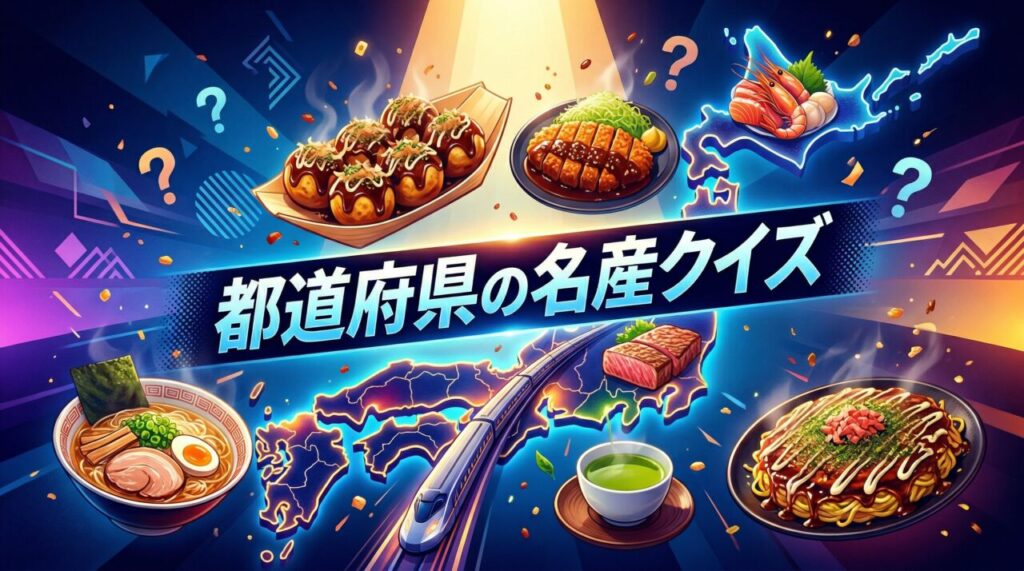 都道府県の名産クイズ