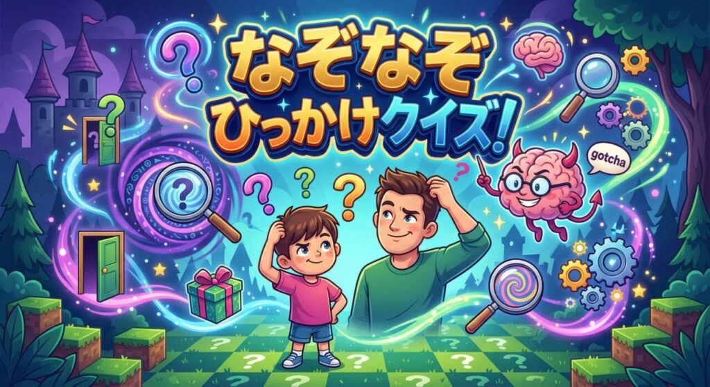 なぞなぞひっかけクイズ