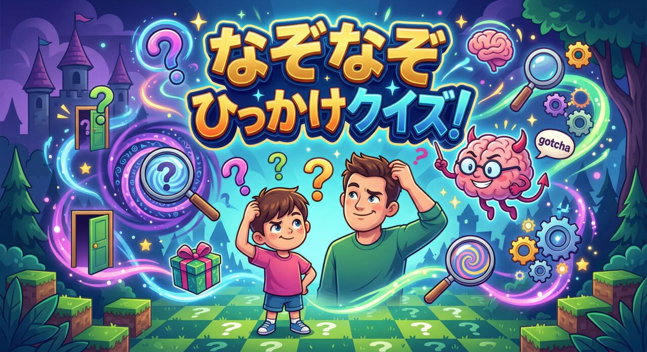 なぞなぞひっかけクイズ