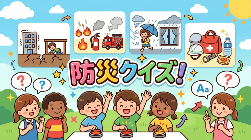 防災クイズ子ども向け
