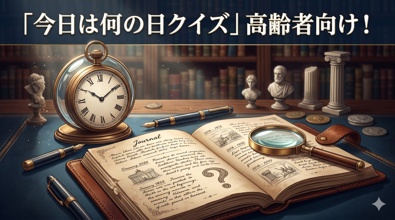 「今日は何の日クイズ」高齢者向け