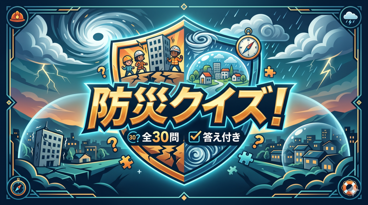 小学生向け防災クイズ