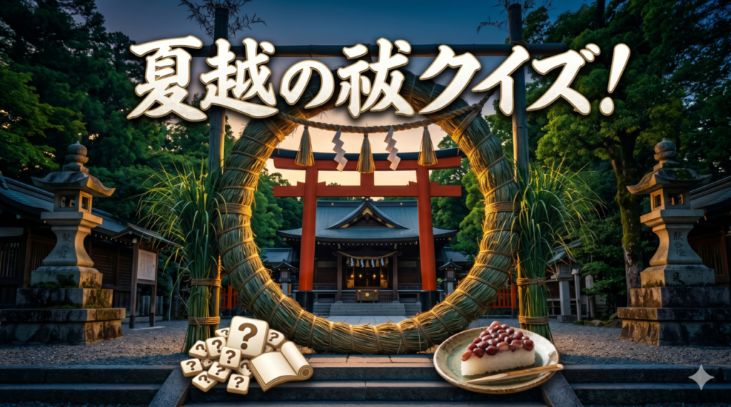 夏越の祓クイズ