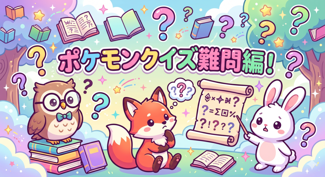 ポケモンクイズ難問編