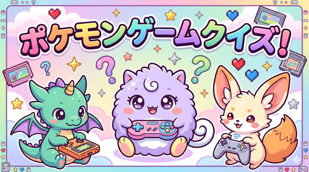 ポケモンゲームクイズ