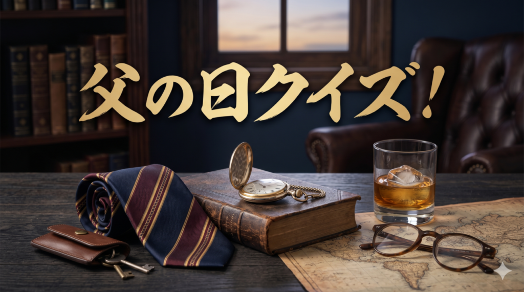 父の日クイズ