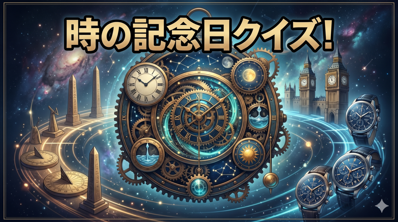 時の記念日クイズ