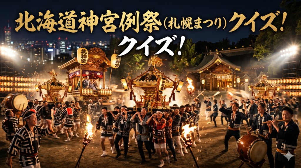 北海道神宮例祭（札幌まつり）クイズ