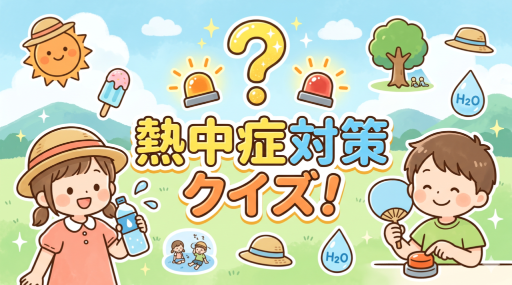 熱中症対策クイズ