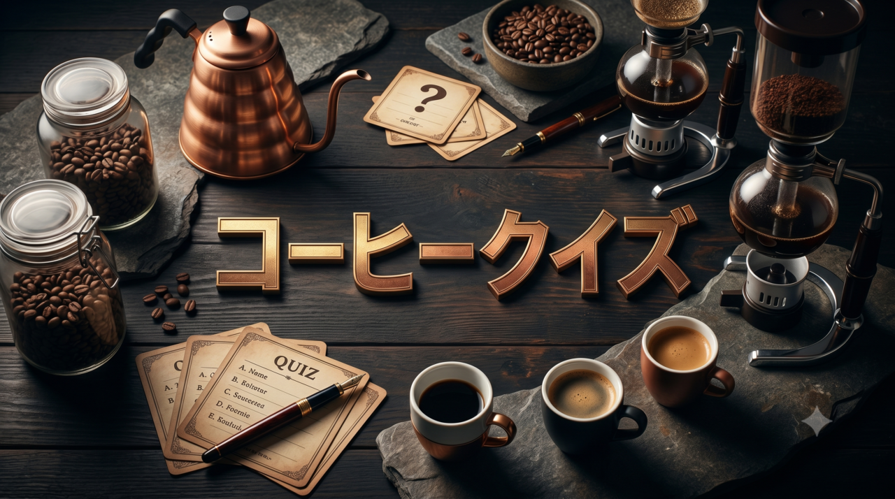「コーヒークイズ」高齢者向け