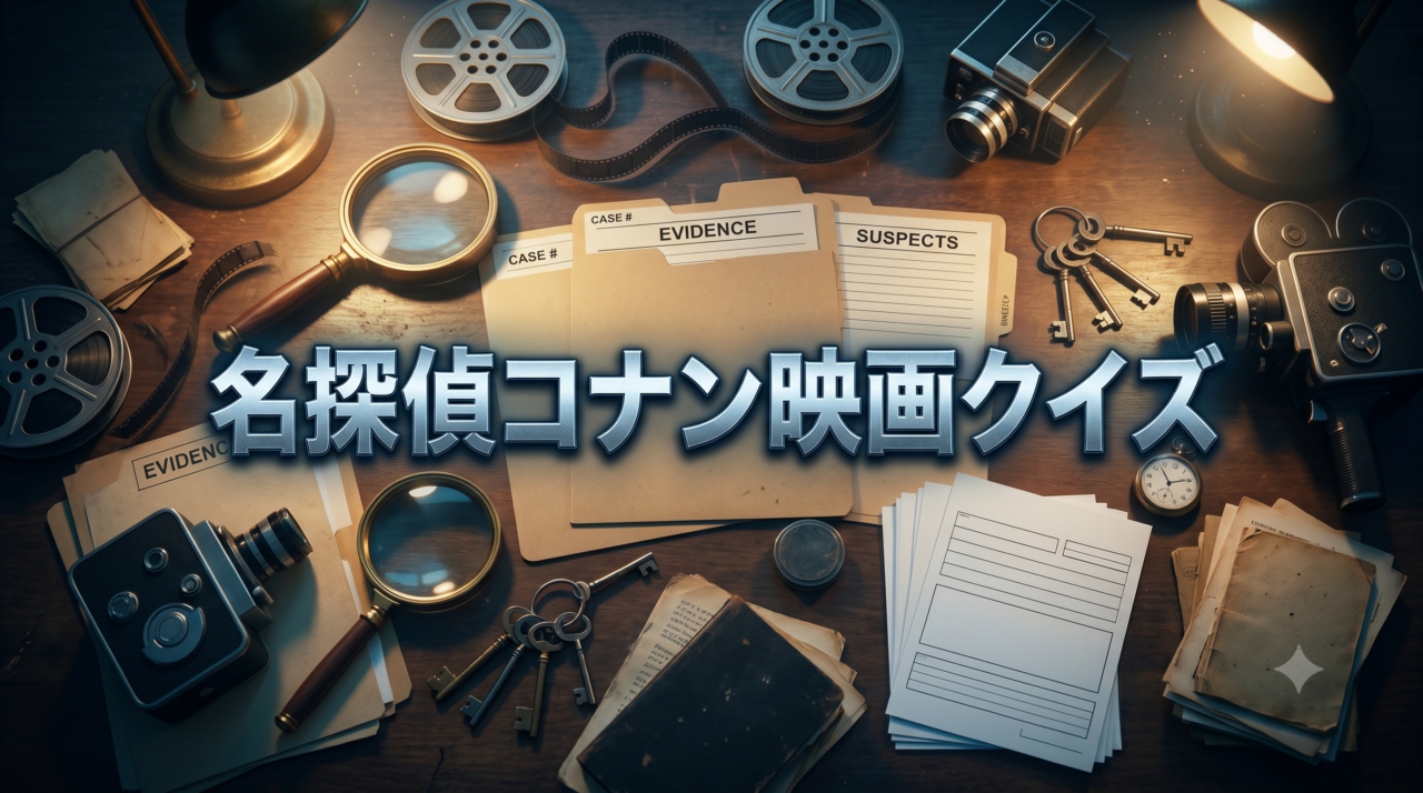 名探偵コナン映画クイズ