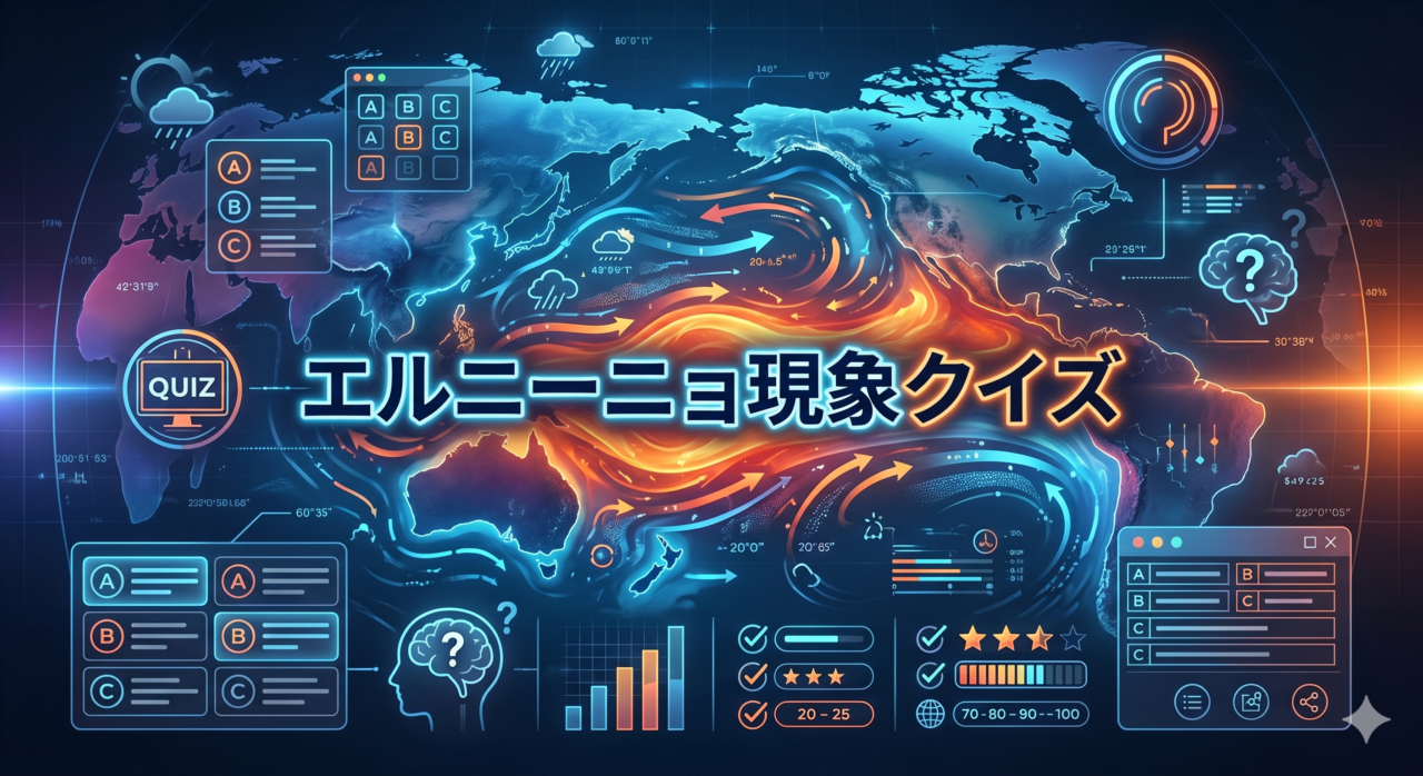 エルニーニョ現象クイズ