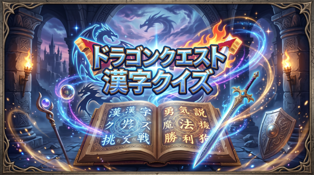 ドラゴンクエスト漢字クイズ