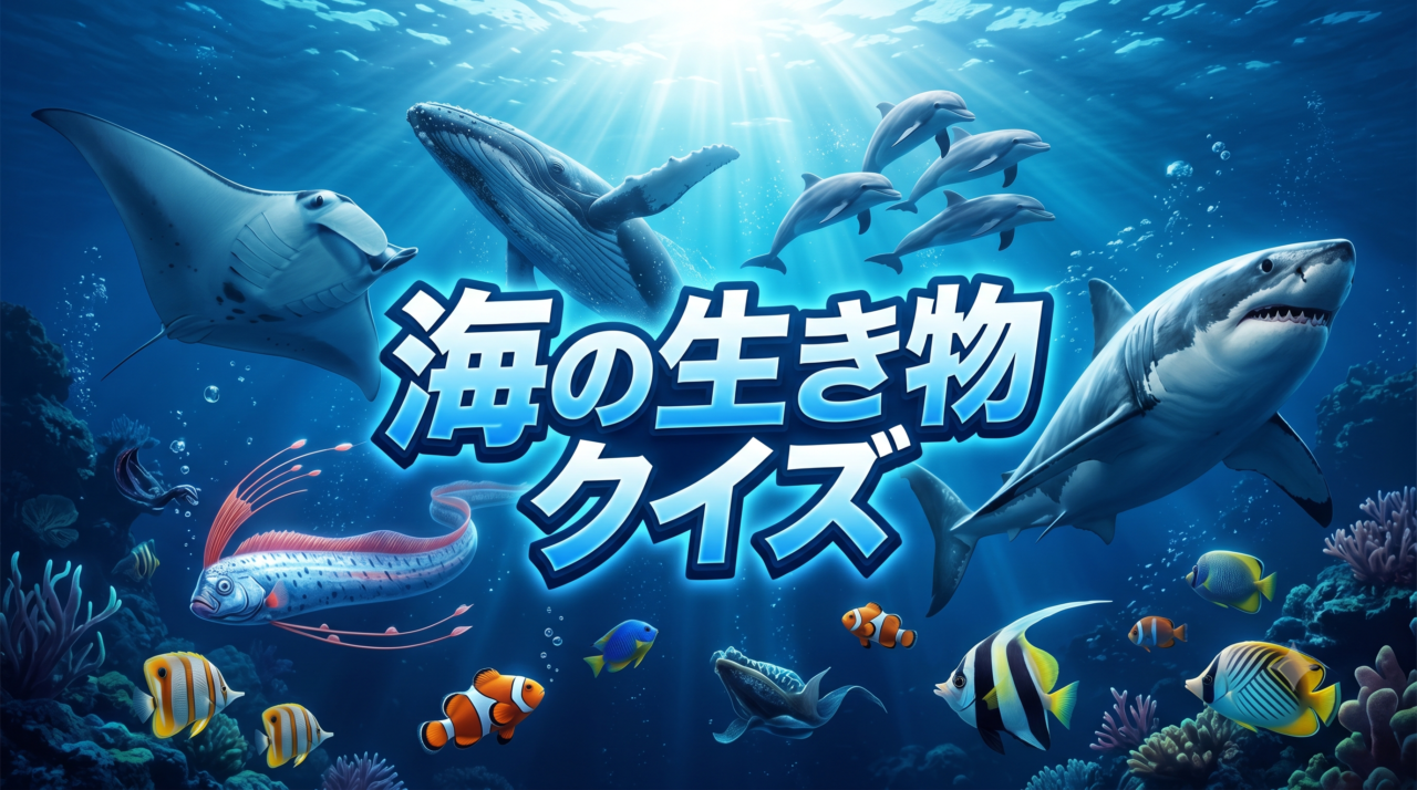 「海の生き物クイズ」