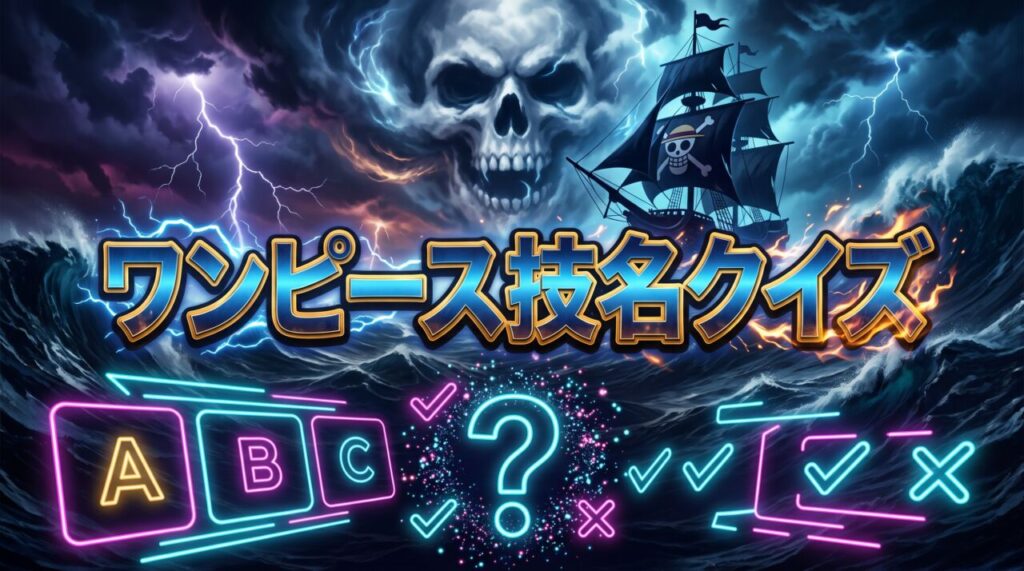 ワンピース技名クイズ